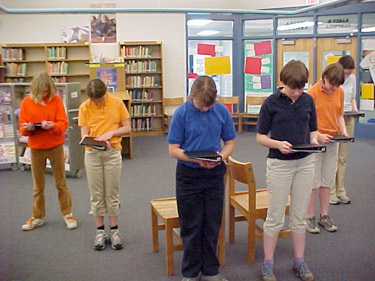 Students in Final Tableau during Performance